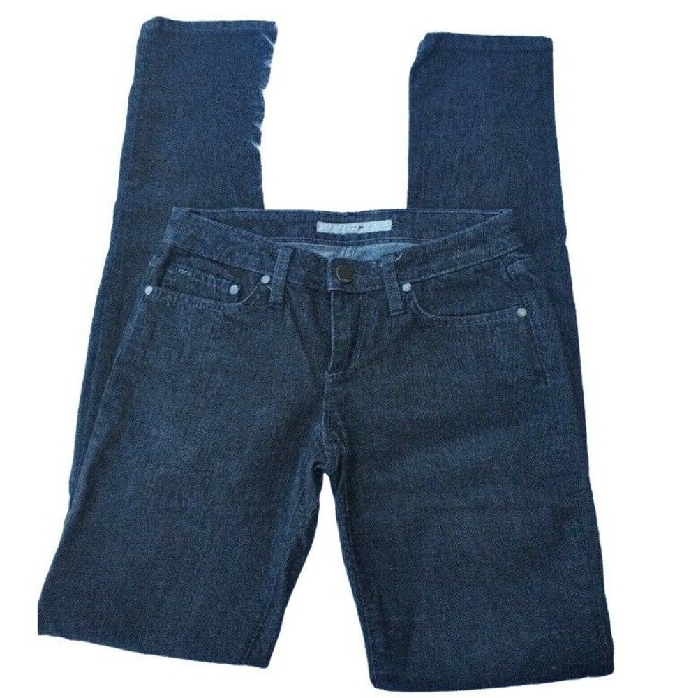 Joes Jeans Size 25 Womens Black Low Rise Chelsea Style Skinny Leg Denim